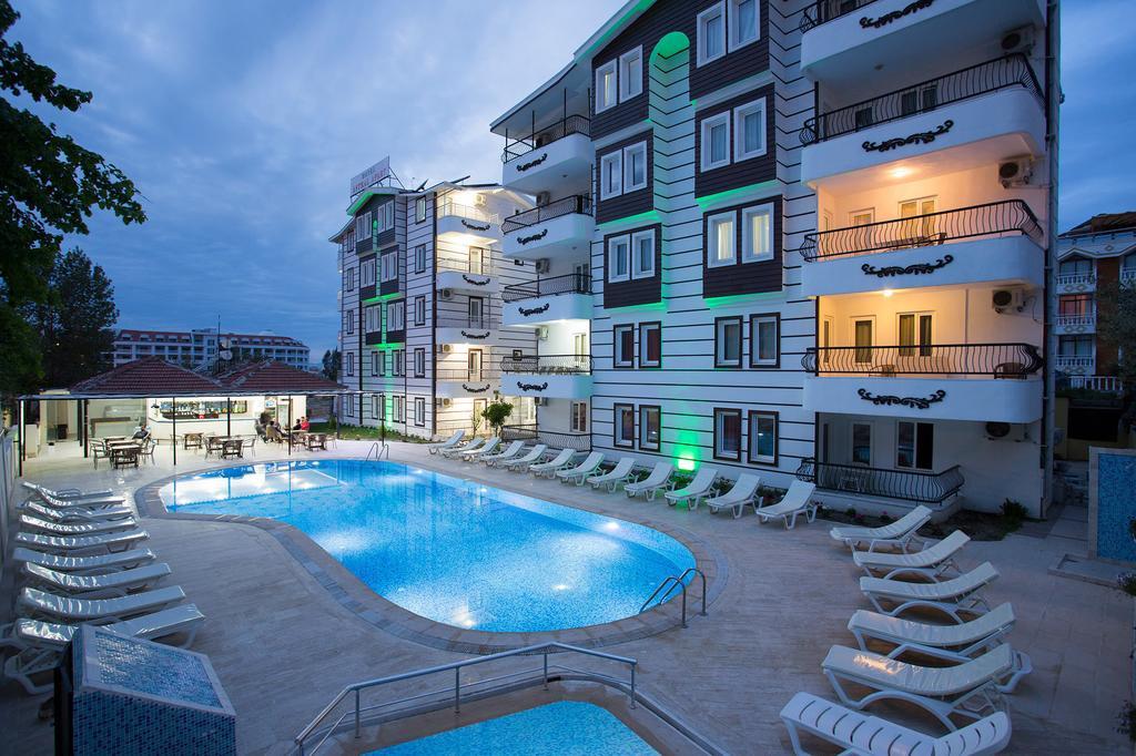 Yeni Astral Apart Hotel Side Esterno foto